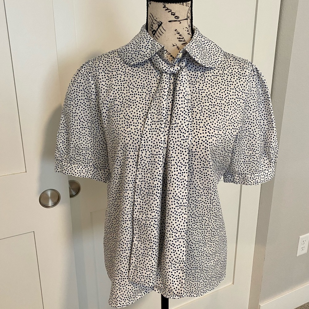 Levi’s vintage button down shirt with foulard